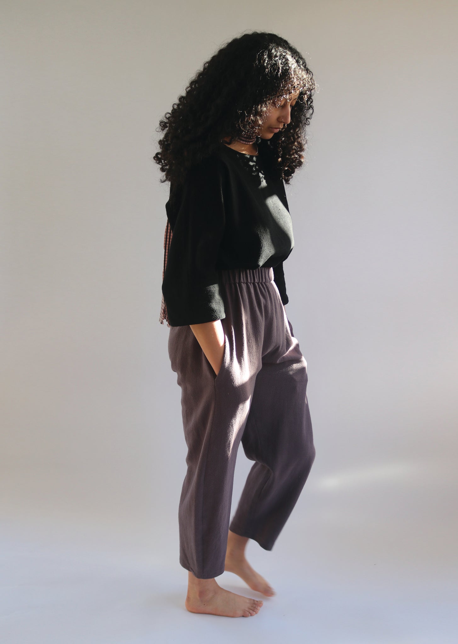 Bob Trousers Stonewashed Linen