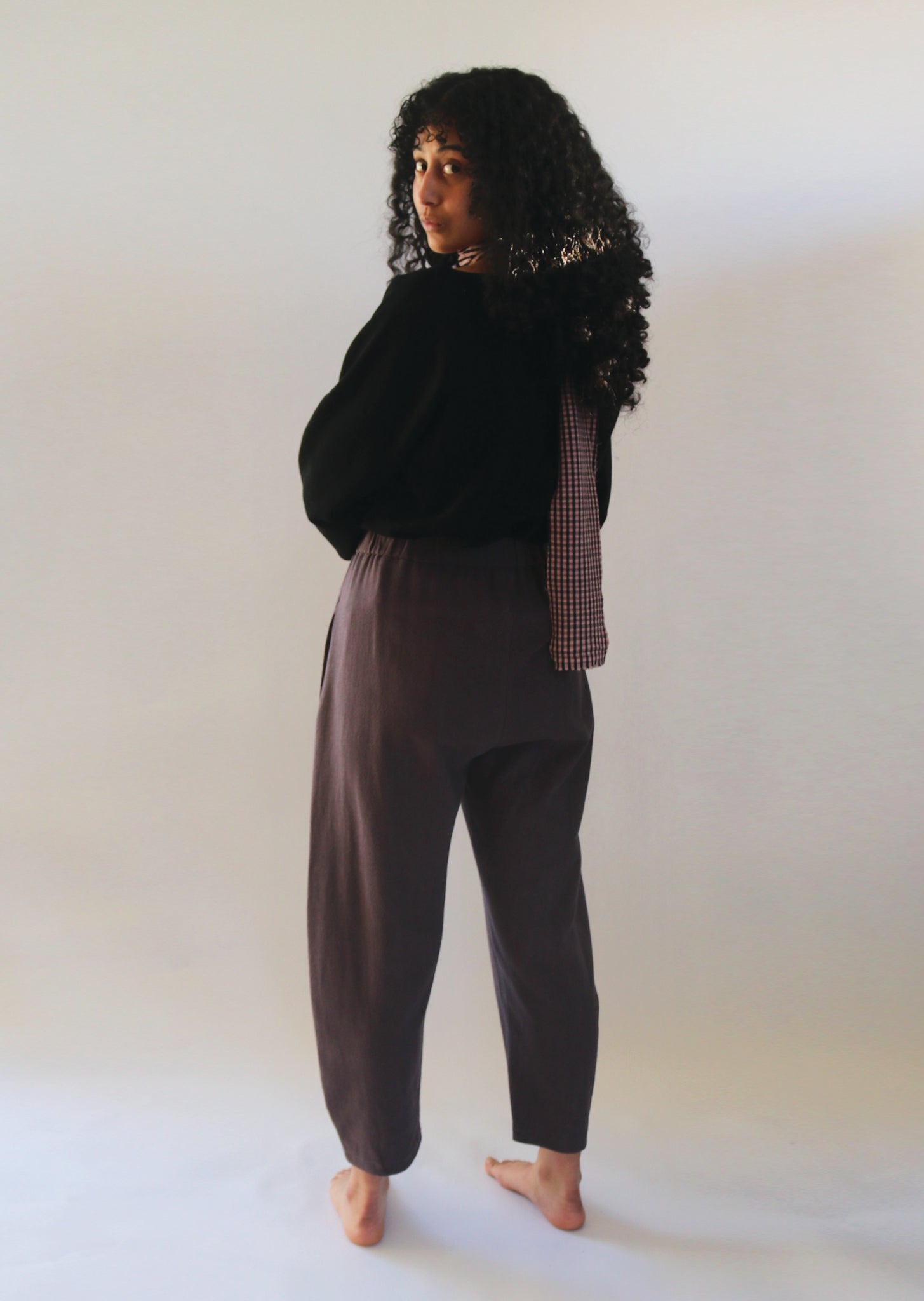 Bob Trousers Stonewashed Linen