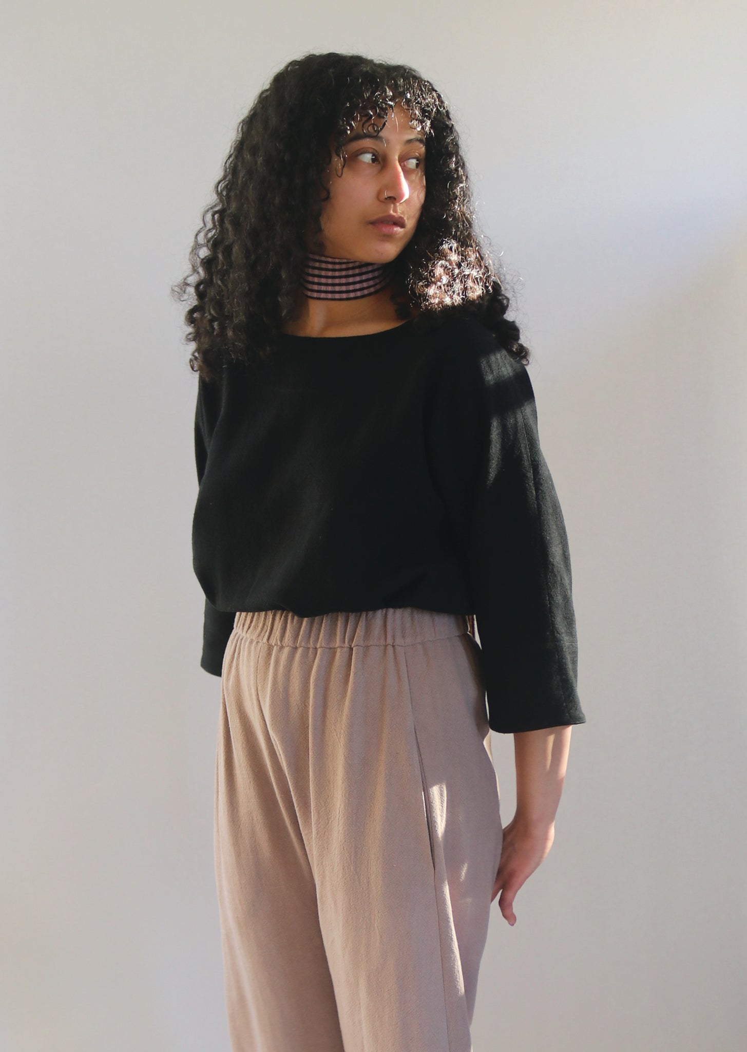 Bob Trousers Stonewashed Linen