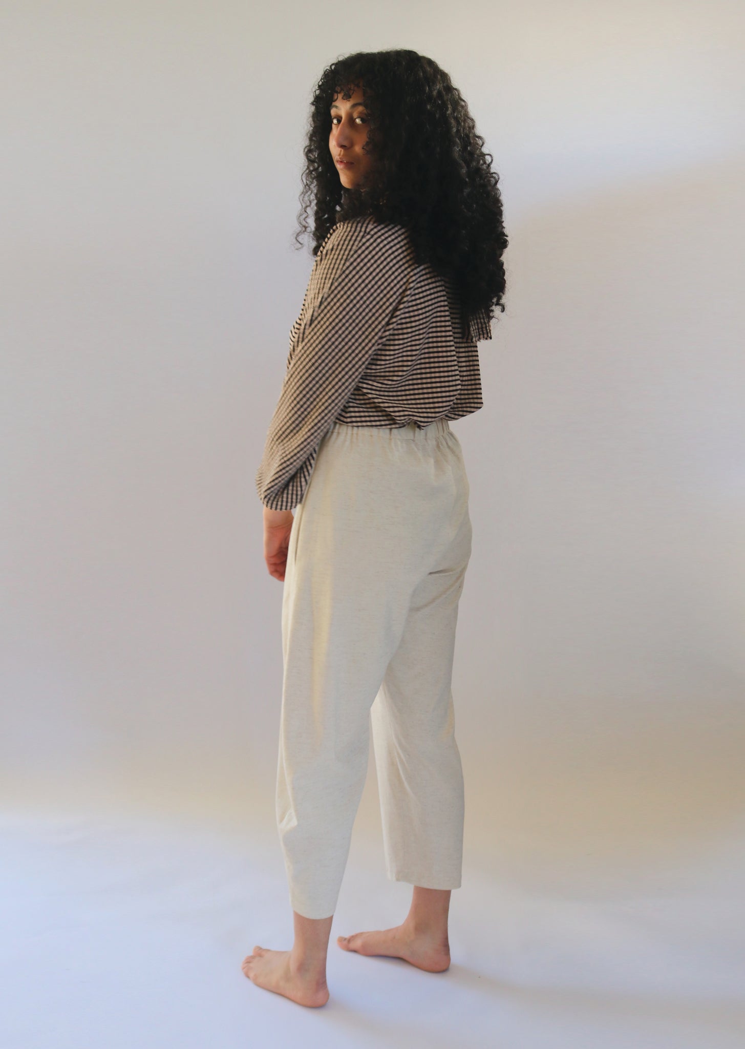 Bob Trousers Stretch Linen