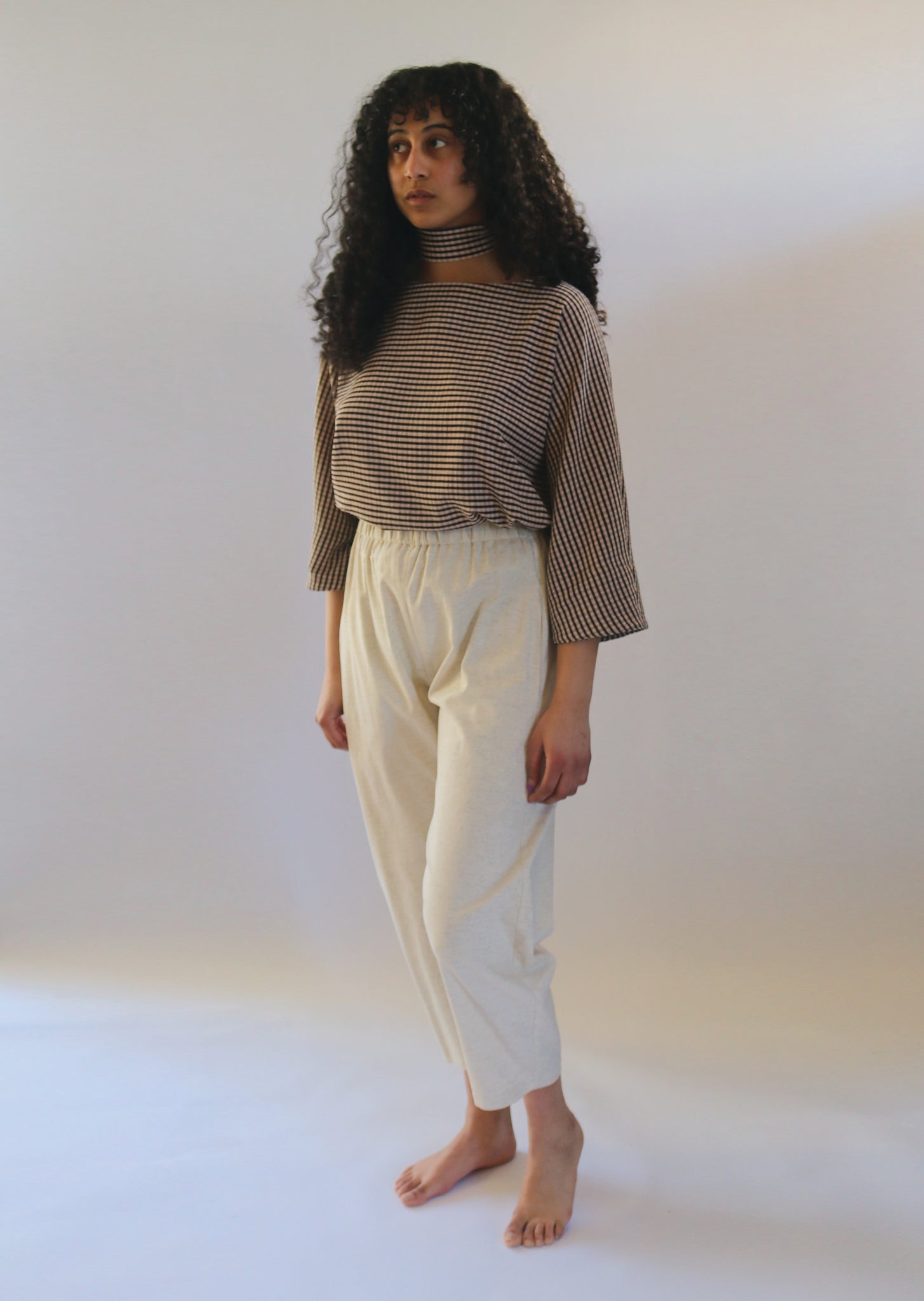 Bob Trousers Stretch Linen