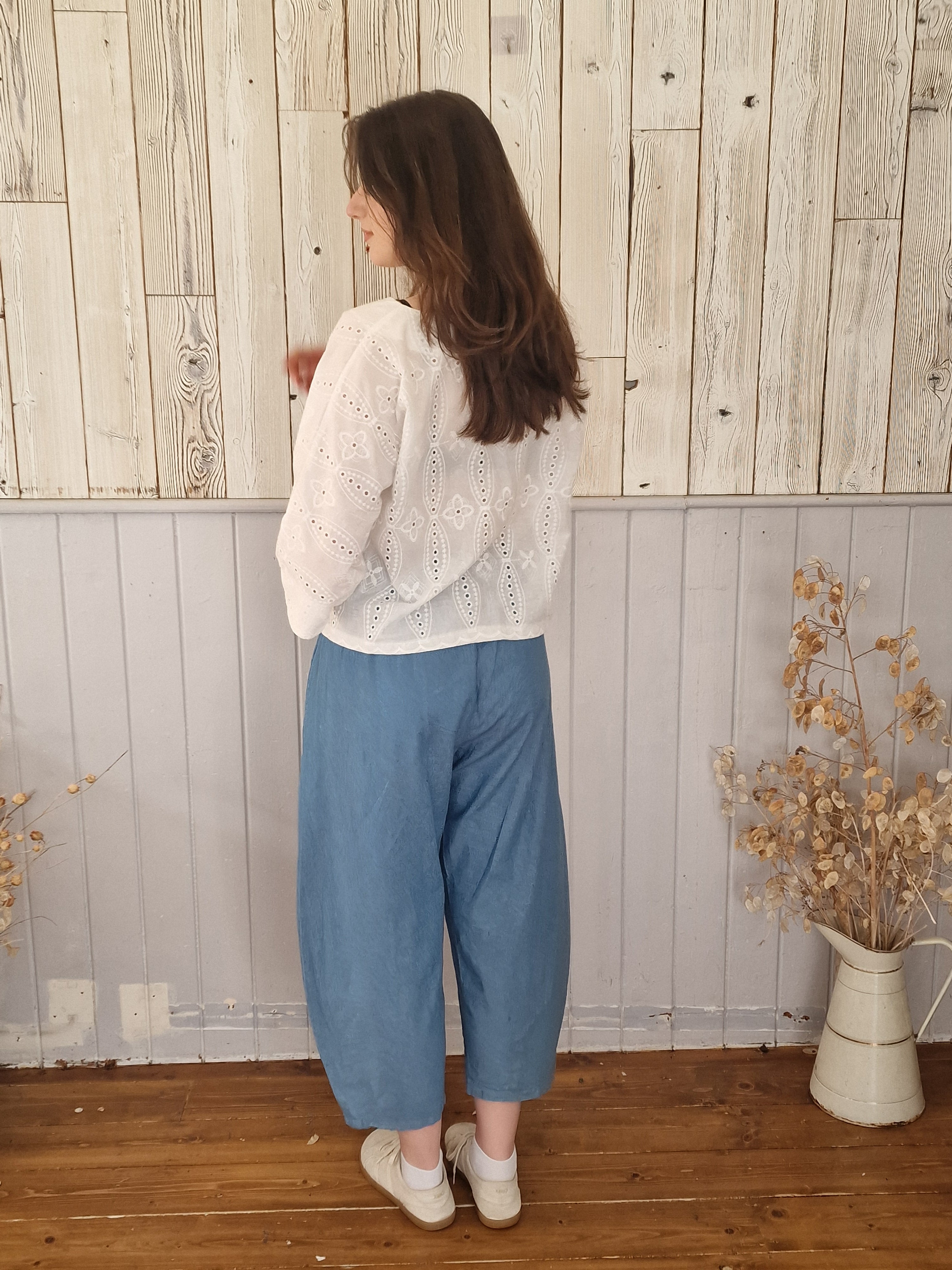 Dora Blouse Embroidered Cotton