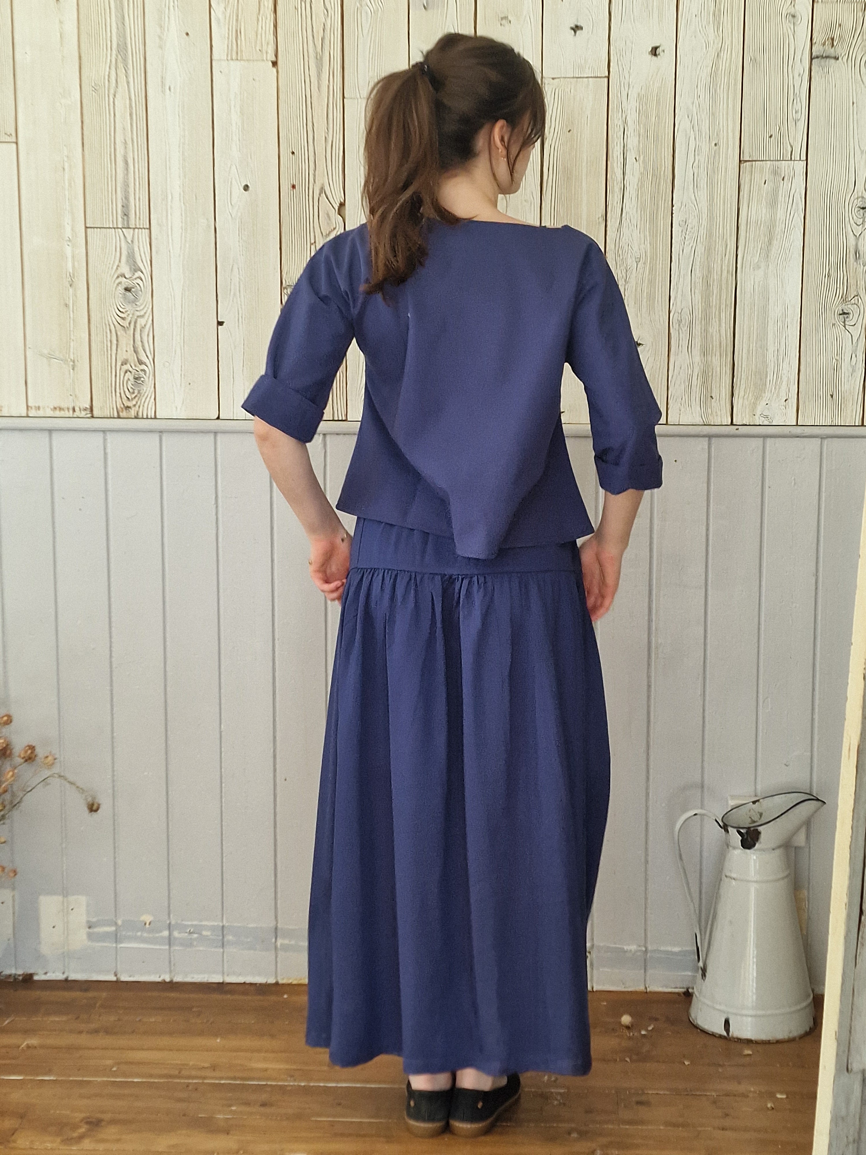 Dora Blouse Cotton Duck