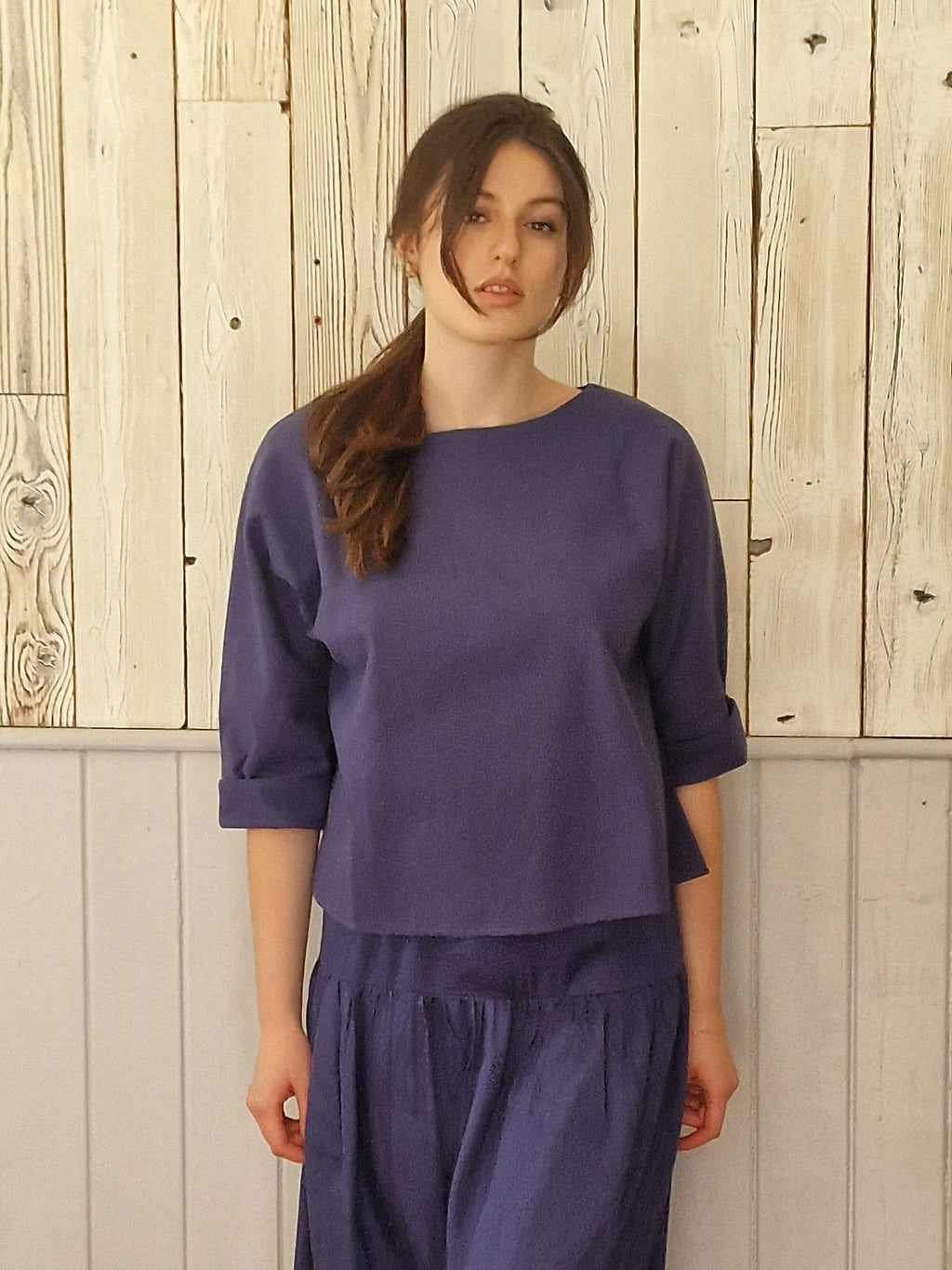 Dora Blouse Cotton Duck