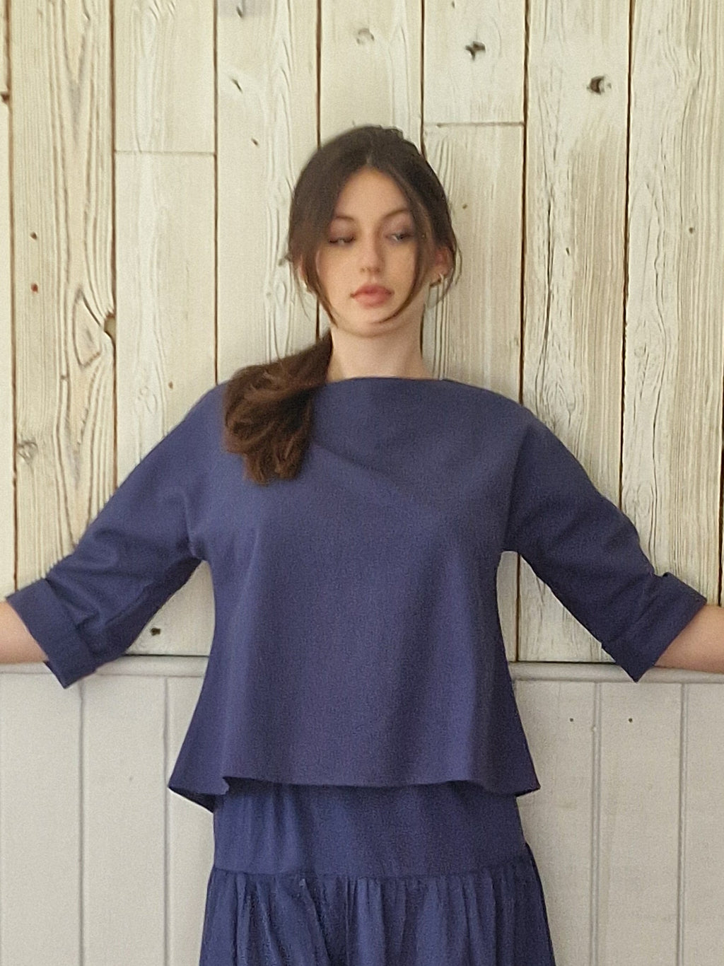 Dora Blouse Cotton Duck