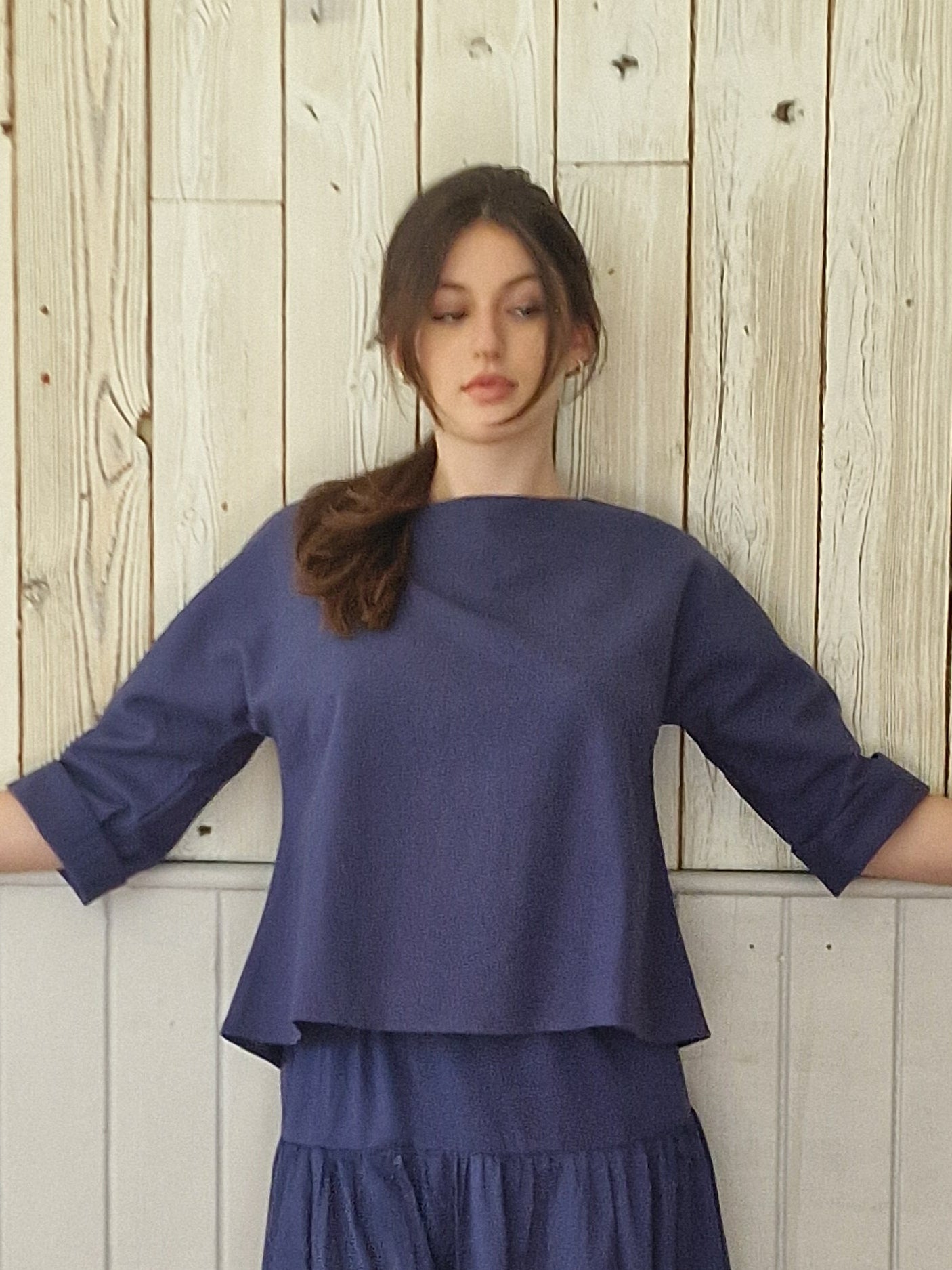 Dora Blouse Cotton Duck