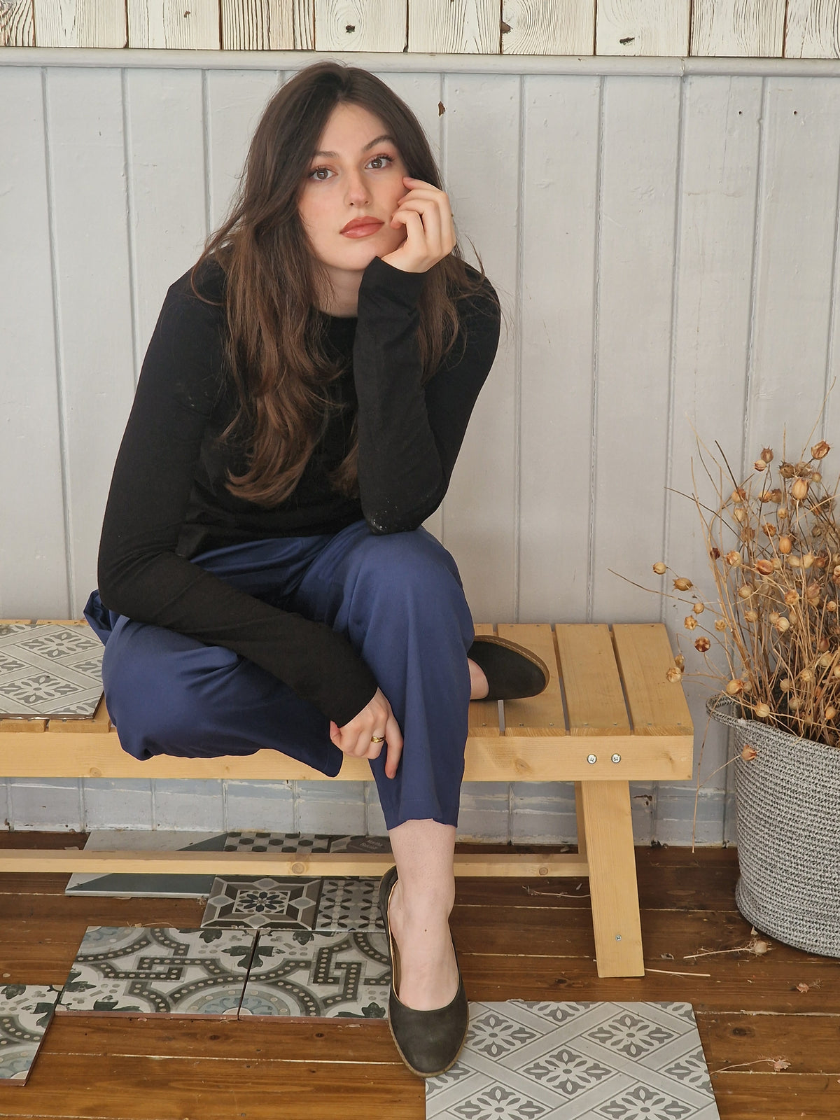Lila Basic Cotton Knit