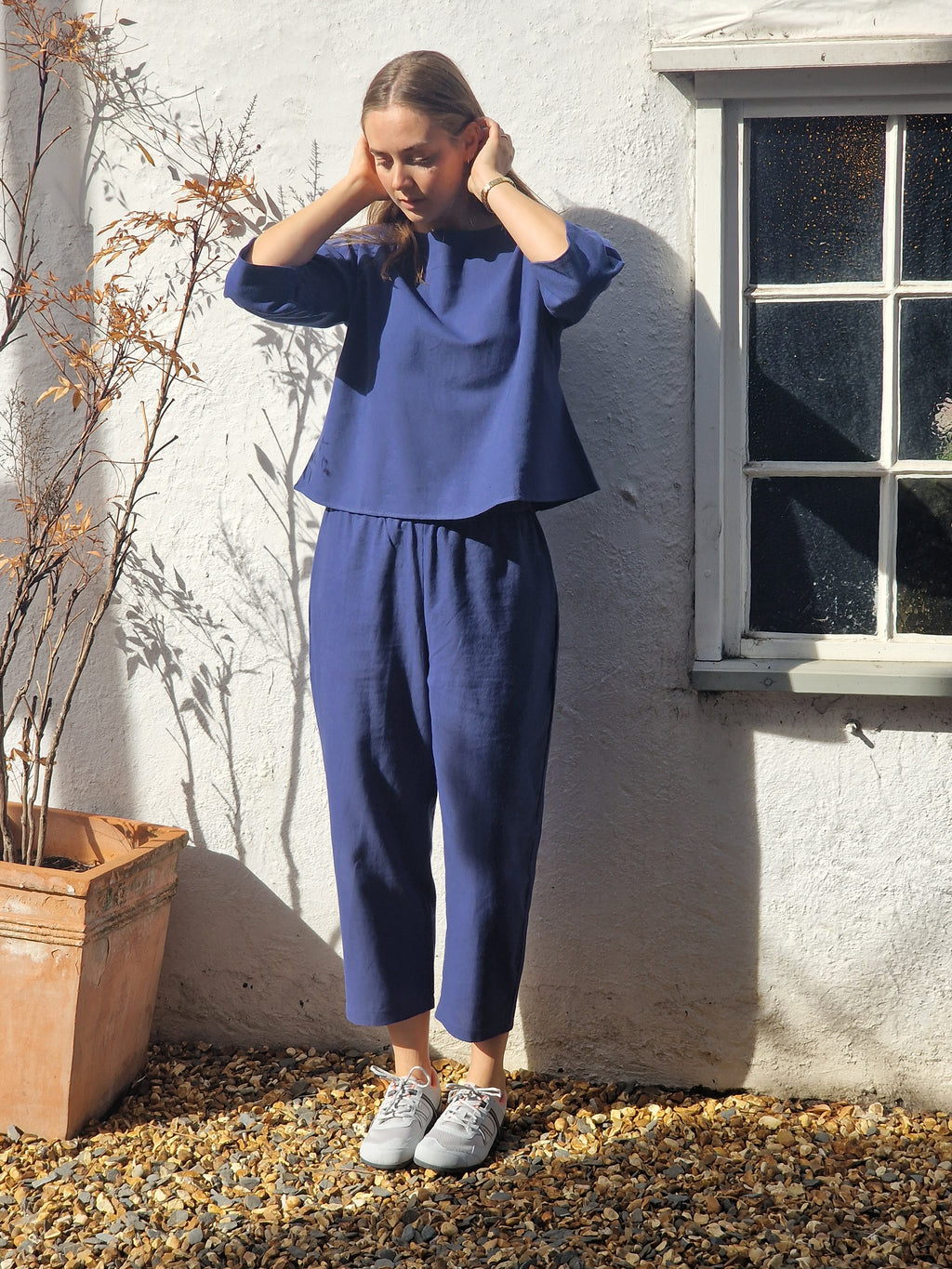 Bob Trousers in Cotton Twill