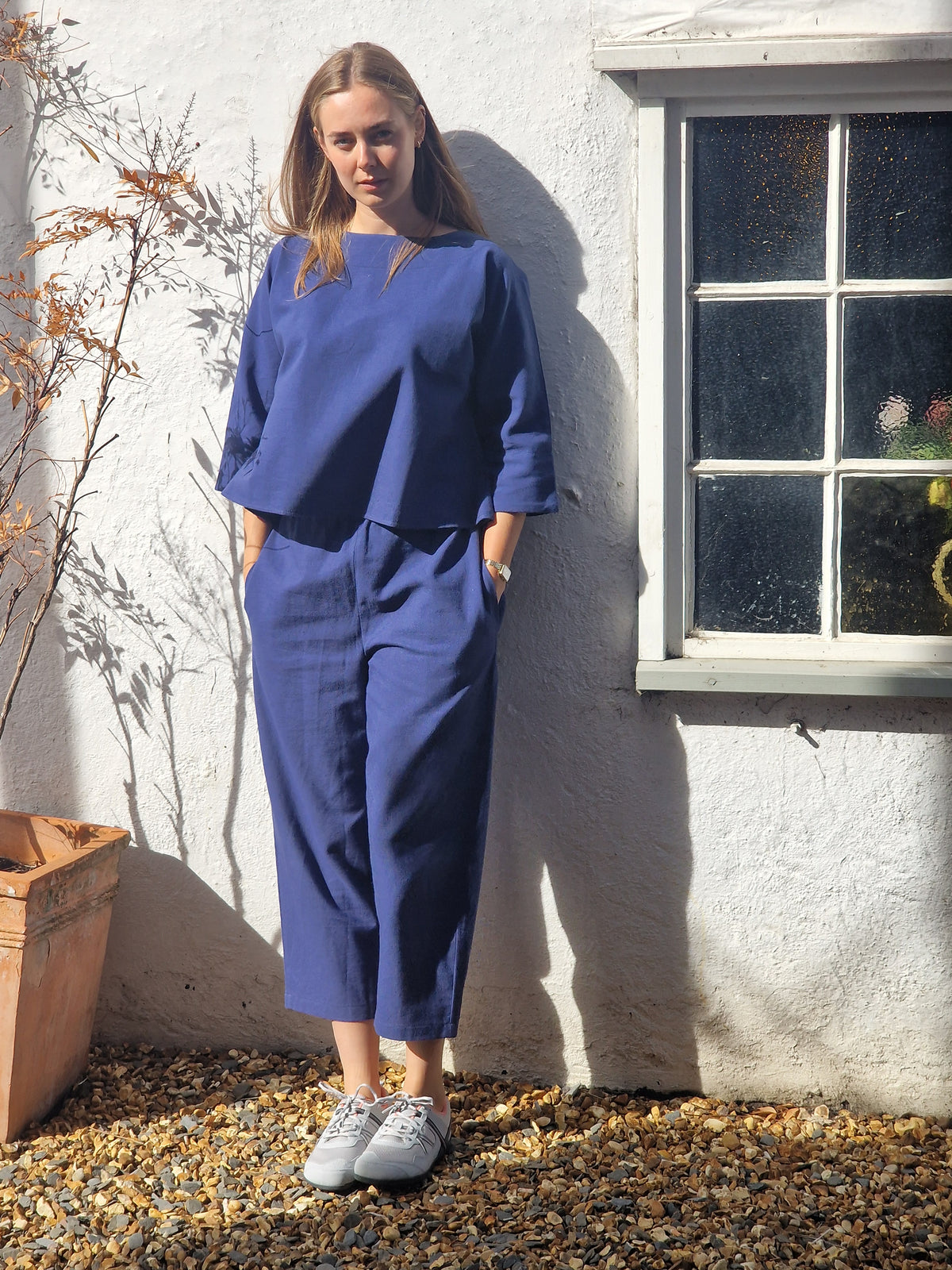 Bob Trousers in Cotton Twill