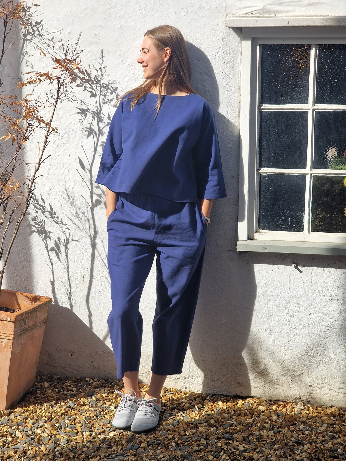 Bob Trousers in Cotton Twill