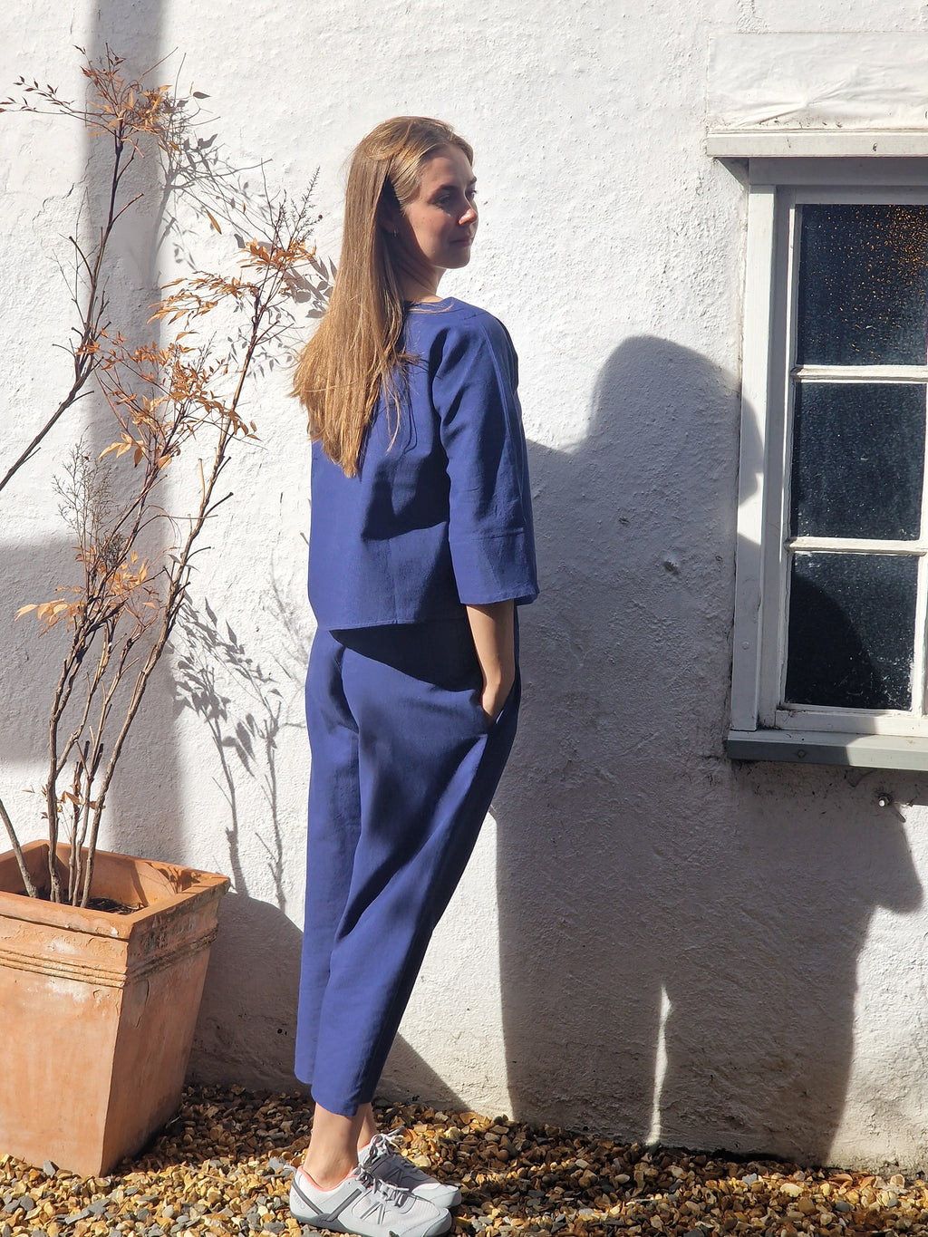 Bob Trousers in Cotton Twill