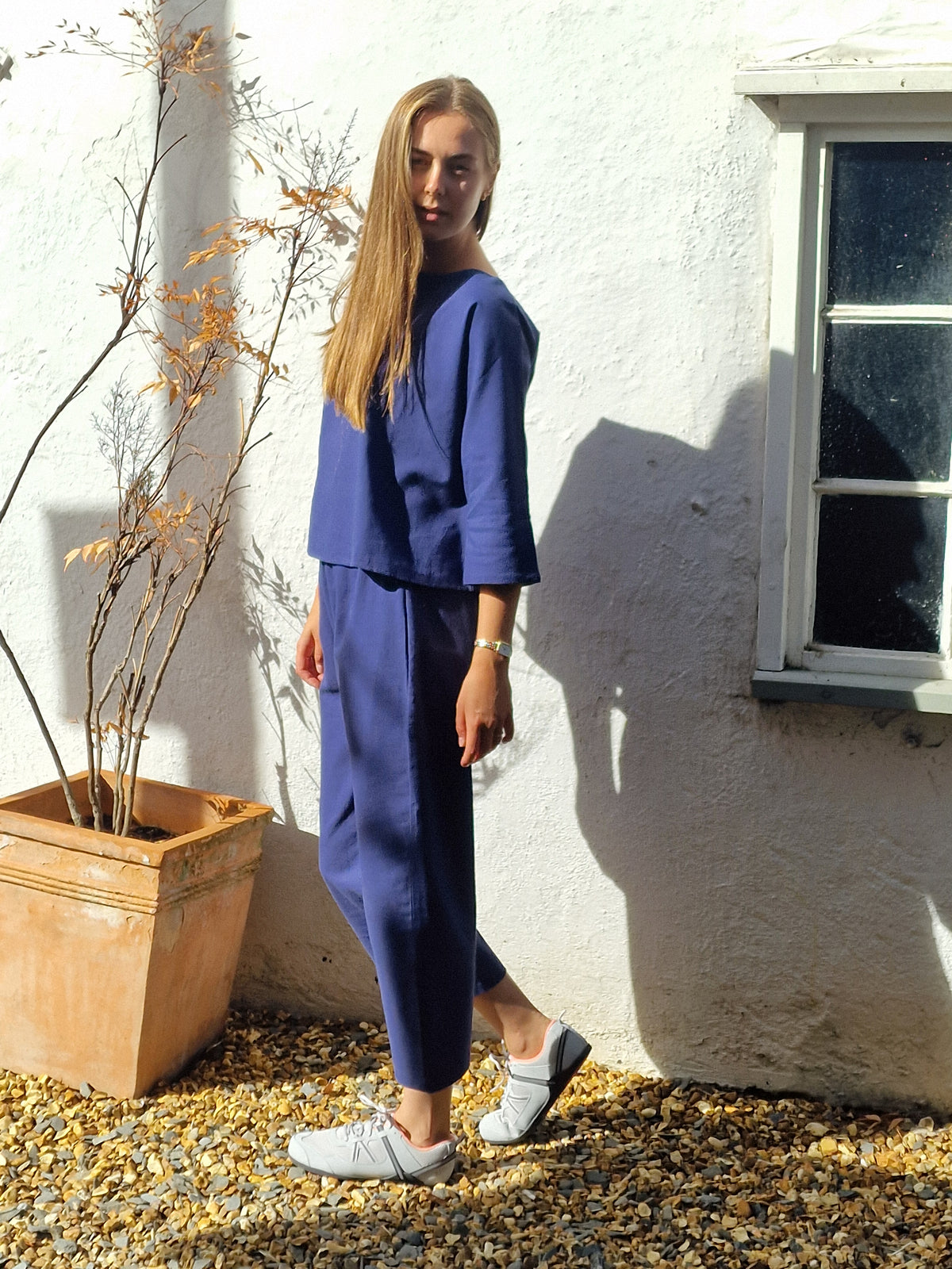 Bob Trousers in Cotton Twill