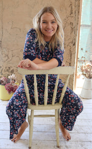 Chloe Dress in Floral Vintage